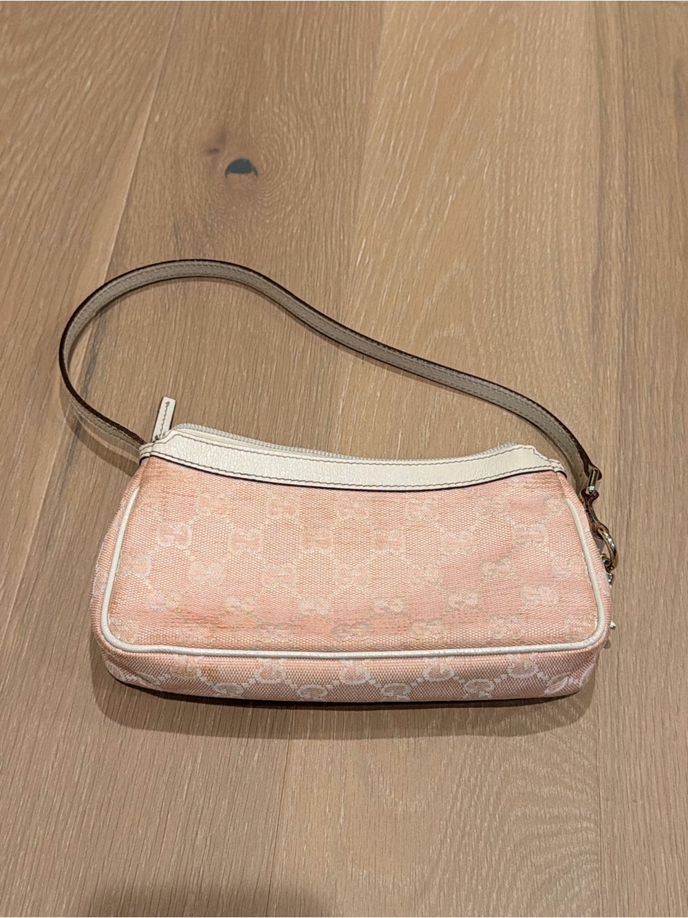 Gucci Light Pink Monogram Mini Shoulder Bag